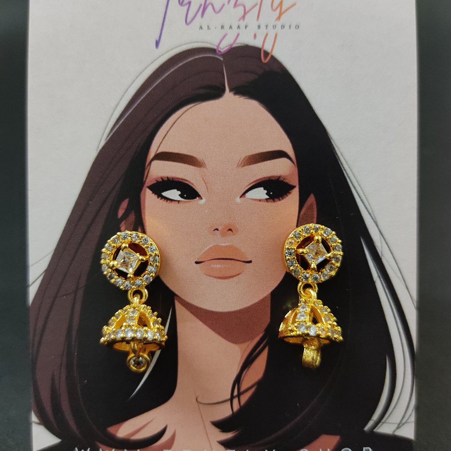 Greaceful AD Jhumkas