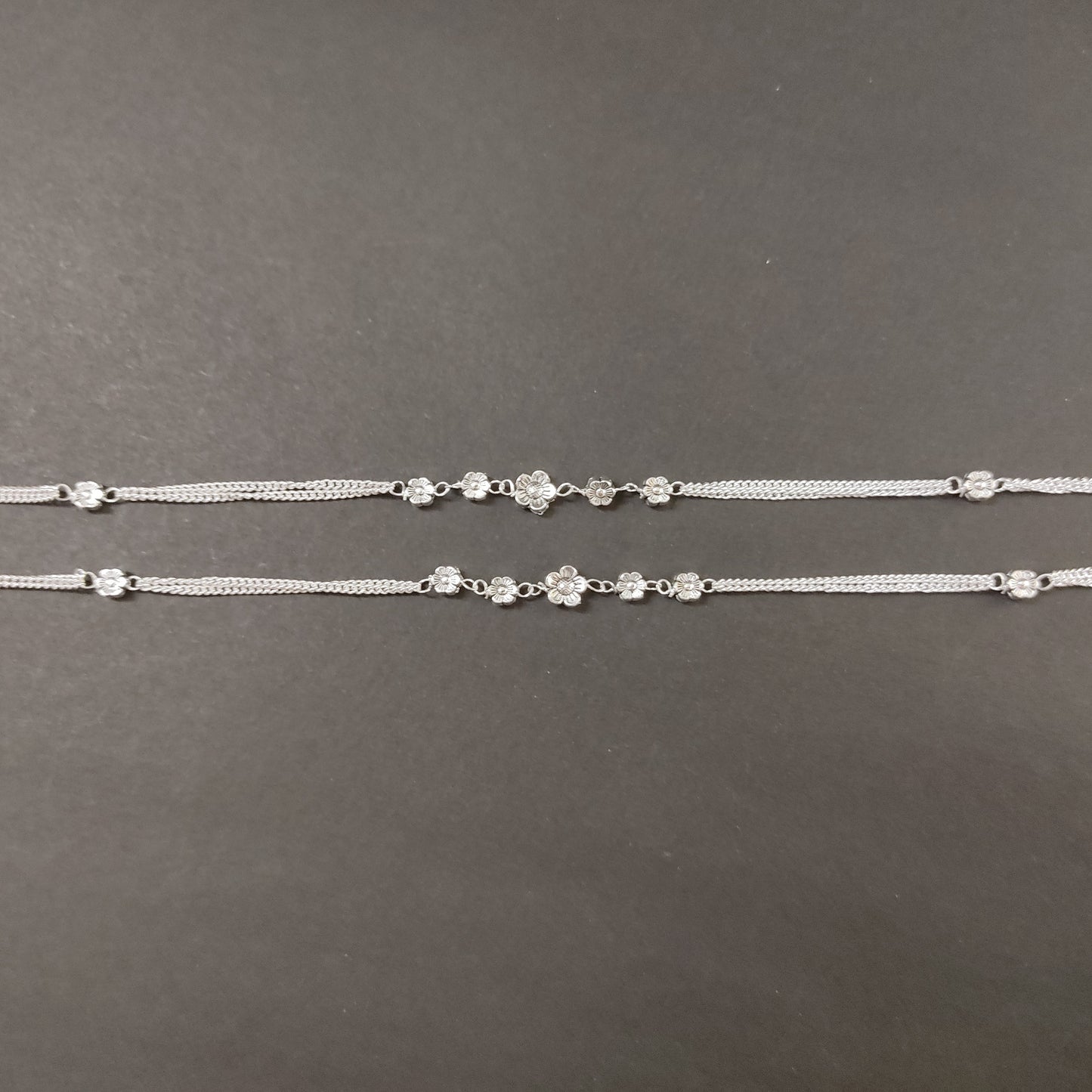 Flowering Vine Anklets