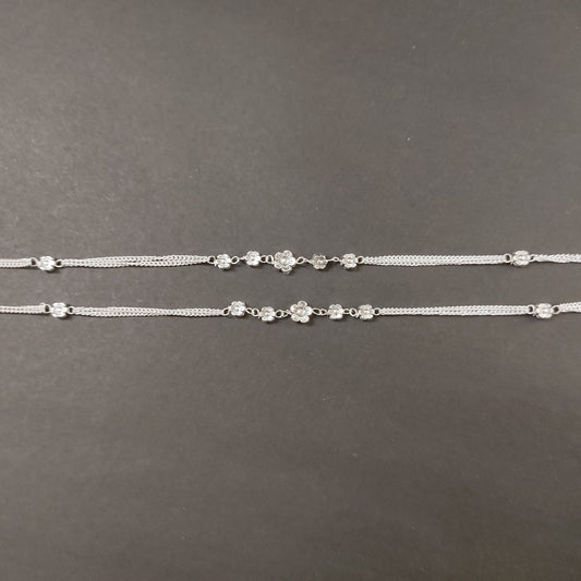 Flowering Vine Anklets