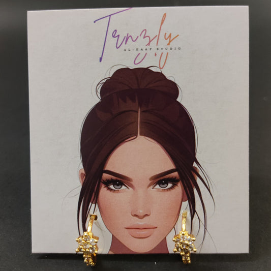 Celestial AD Star Hoops