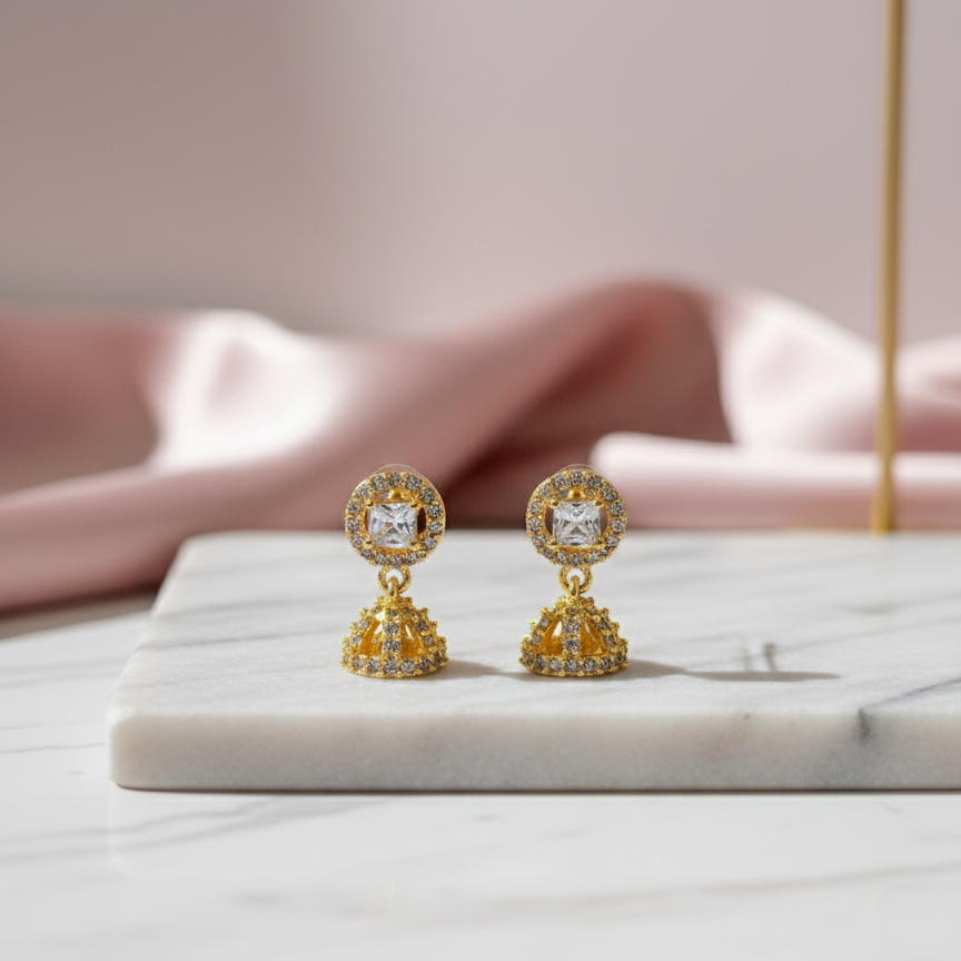 Greaceful AD Jhumkas